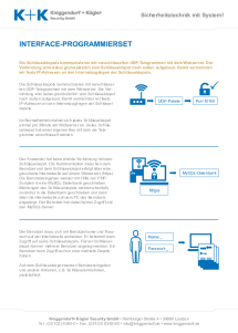 Interface Programmierung